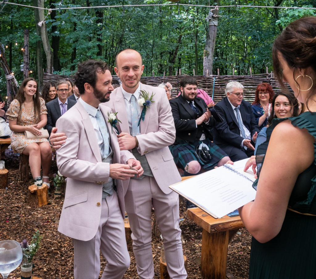 Tony Reed Photography, Ilkley Wedding Photographer, Yorkshire Wedding Photography. Cockley Woodland Weddings