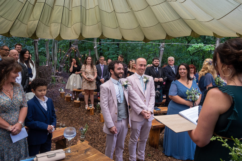 Tony Reed Photography, Ilkley Wedding Photographer, Yorkshire Wedding Photography. Cockley Woodland Weddings